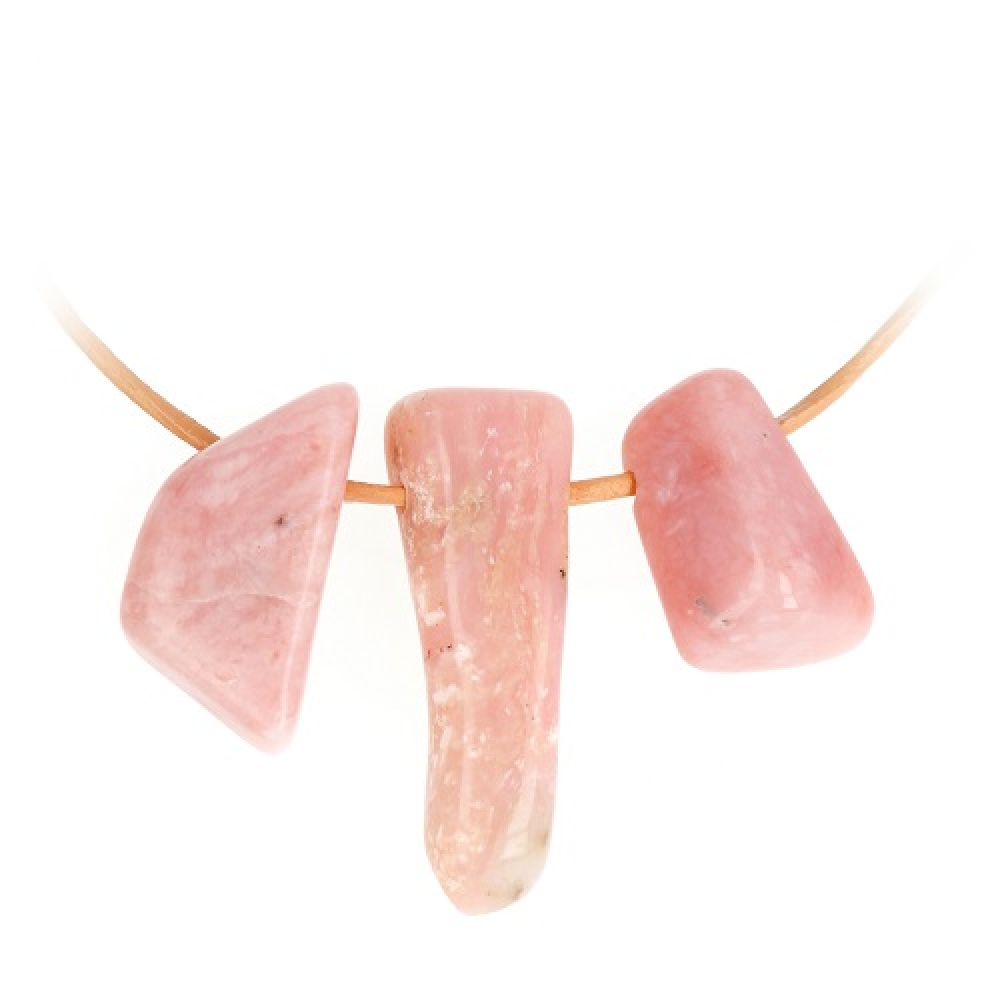 Pinkopal (Andenopal) gebohrt